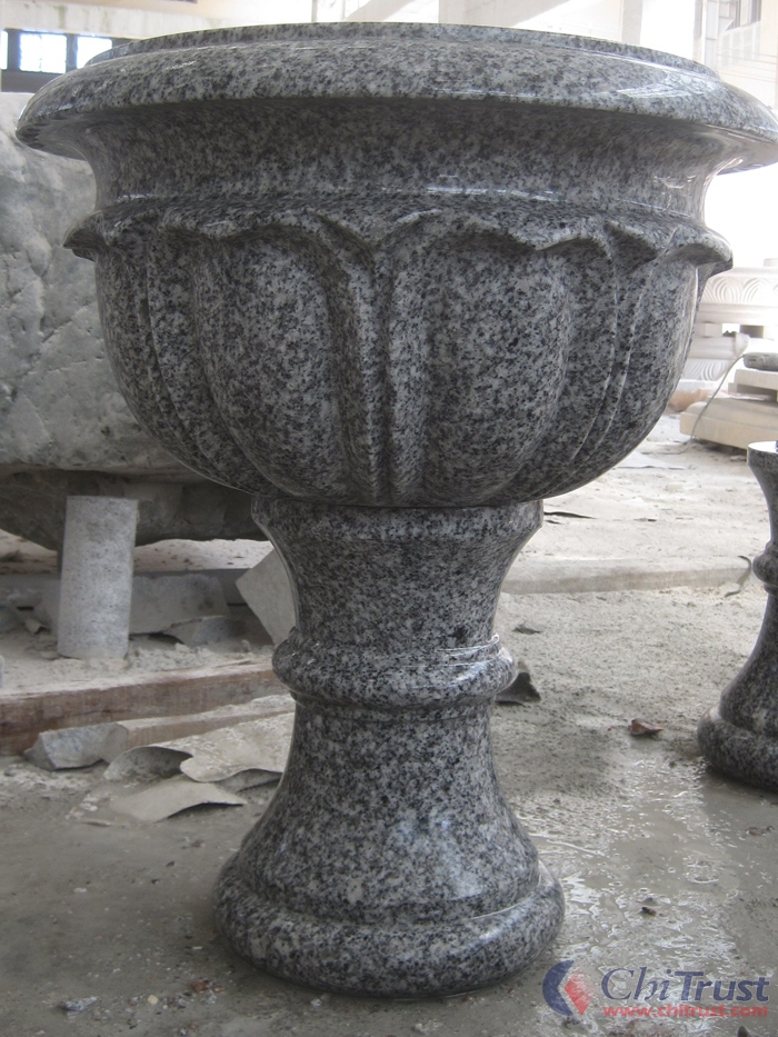Stone Flower Pot 05